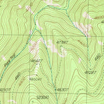 United States Geological Survey Helwick Peak, MT (1988, 24000-Scale) digital map