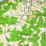 United States Geological Survey Hemann, MO (1942, 62500-Scale) digital map
