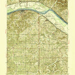 United States Geological Survey Hemann, MO (1945, 62500-Scale) digital map