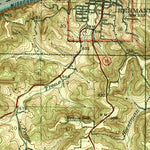 United States Geological Survey Hemann, MO (1945, 62500-Scale) digital map