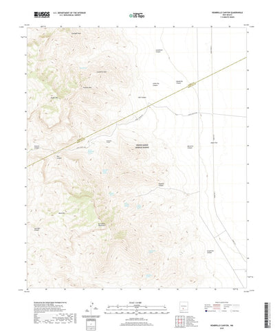 United States Geological Survey Hembrillo Canyon, NM (2020, 24000-Scale) digital map