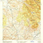 United States Geological Survey Hemet, CA (1942, 62500-Scale) digital map