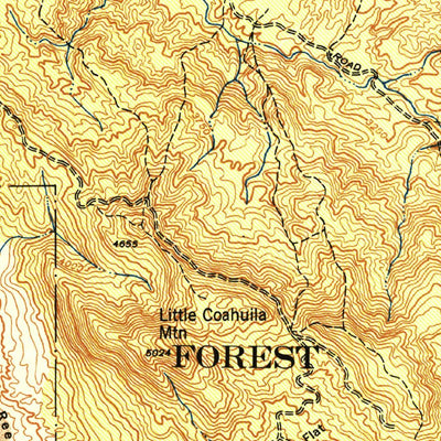 United States Geological Survey Hemet, CA (1942, 62500-Scale) digital map