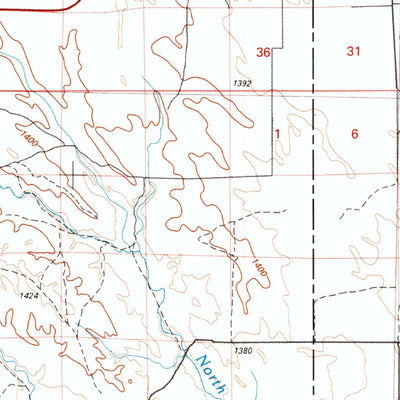United States Geological Survey Hemingford, NE (1985, 100000-Scale) digital map
