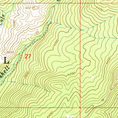 United States Geological Survey Hemlock Butte, ID (1966, 24000-Scale) digital map