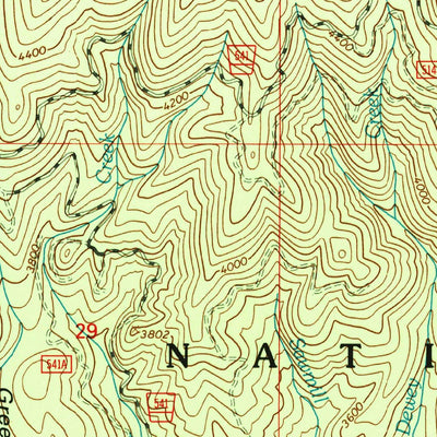 United States Geological Survey Hemlock Butte, ID (1994, 24000-Scale) digital map