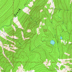 United States Geological Survey Hemlock Lake, MT (1965, 24000-Scale) digital map