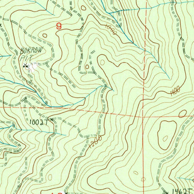 United States Geological Survey Hemlock Pass, WA (1984, 24000-Scale) digital map