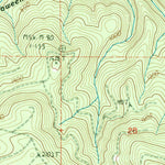 United States Geological Survey Hemlock Pass, WA (1984, 24000-Scale) digital map