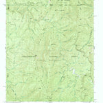 United States Geological Survey Hemp Top, GA-TN (1988, 24000-Scale) digital map