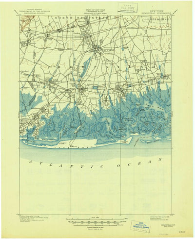 United States Geological Survey Hempstead, NY (1903, 62500-Scale) digital map
