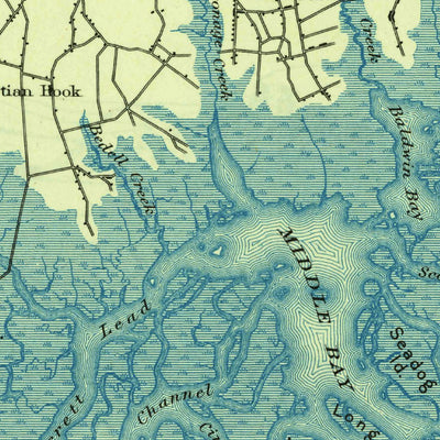United States Geological Survey Hempstead, NY (1903, 62500-Scale) digital map