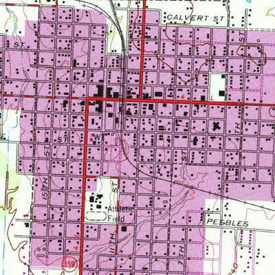United States Geological Survey Hempstead, TX (1961, 24000-Scale) digital map