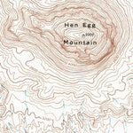 United States Geological Survey Hen Egg Mountain, TX (1971, 24000-Scale) digital map