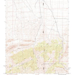 United States Geological Survey Hen Spring, NV-AZ (1984, 24000-Scale) digital map