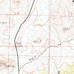 United States Geological Survey Hen Spring, NV-AZ (1984, 24000-Scale) digital map