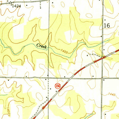 United States Geological Survey Henagar, AL (1950, 24000-Scale) digital map