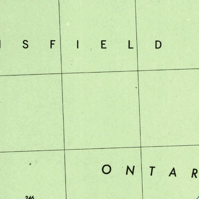United States Geological Survey Henderson Bay, NY (1942, 31680-Scale) digital map