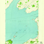 United States Geological Survey Henderson Bay, NY (1959, 24000-Scale) digital map