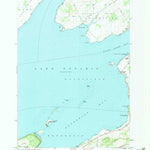 United States Geological Survey Henderson Bay, NY (1980, 24000-Scale) digital map