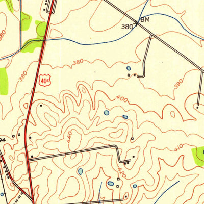 United States Geological Survey Henderson, KY-IN (1952, 24000-Scale) digital map