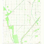 United States Geological Survey Henderson Mound, MO (1969, 24000-Scale) digital map