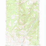 United States Geological Survey Henderson Mountain, MT (1971, 24000-Scale) digital map