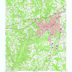 United States Geological Survey Henderson, NC (1970, 24000-Scale) digital map
