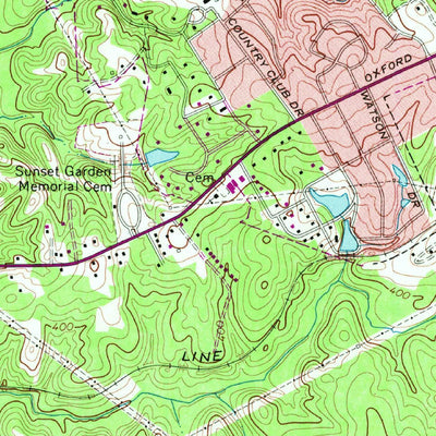 United States Geological Survey Henderson, NC (1970, 24000-Scale) digital map