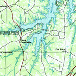 United States Geological Survey Henderson, NC (1984, 100000-Scale) digital map