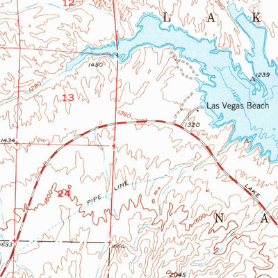 United States Geological Survey Henderson, NV-AZ (1952, 62500-Scale) digital map
