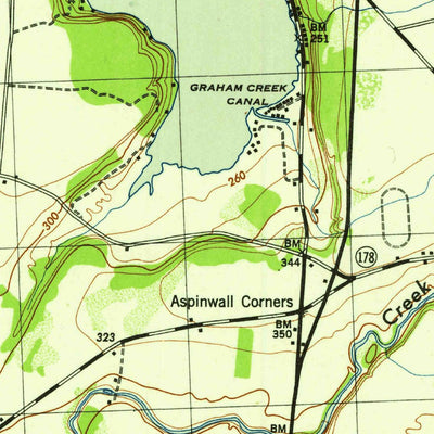 United States Geological Survey Henderson, NY (1943, 31680-Scale) digital map
