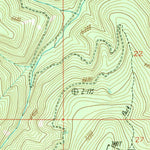 United States Geological Survey Henderson Ridge, ID-MT (1991, 24000-Scale) digital map