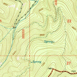 United States Geological Survey Henderson Ridge, ID-MT (1998, 24000-Scale) digital map