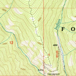 United States Geological Survey Henderson Ridge, ID-MT (1998, 24000-Scale) digital map