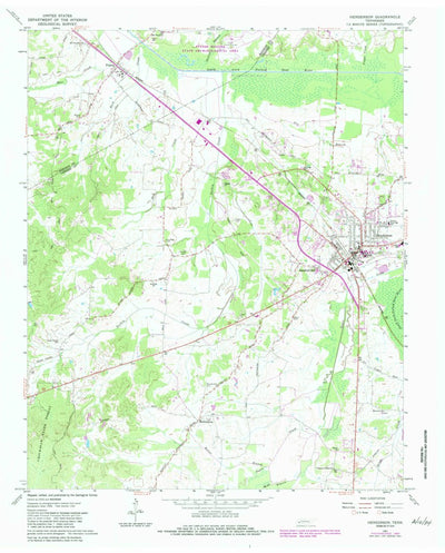 United States Geological Survey Henderson, TN (1961, 24000-Scale) digital map
