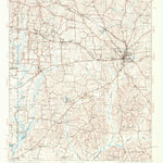 United States Geological Survey Henderson, TX (1939, 62500-Scale) digital map