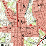 United States Geological Survey Henderson, TX (1973, 24000-Scale) digital map