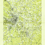 United States Geological Survey Hendersonville, NC (1935, 24000-Scale) digital map