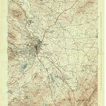 United States Geological Survey Hendersonville, NC (1947, 24000-Scale) digital map