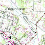 United States Geological Survey Hendersonville, NC (1965, 24000-Scale) digital map
