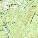 United States Geological Survey Hendersonville, NC (1965, 24000-Scale) digital map