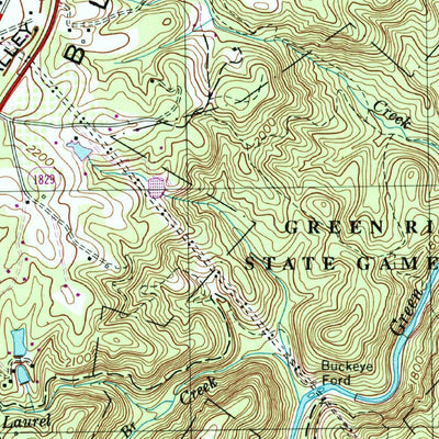 United States Geological Survey Hendersonville, NC (1997, 24000-Scale) digital map