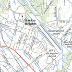 United States Geological Survey Hendersonville, NC (2022, 24000-Scale) digital map
