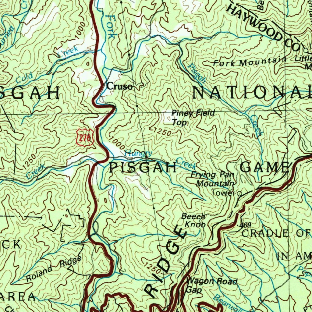 Hendersonville, NC-SC (1986, 100000-Scale) Map by United States ...