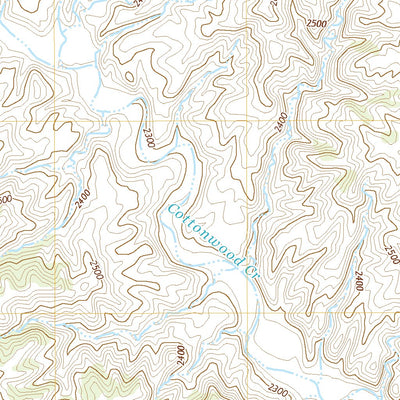 United States Geological Survey Hendrickson Coulee, MT (2020, 24000-Scale) digital map