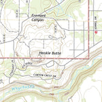 United States Geological Survey Henkle Butte, OR (2020, 24000-Scale) digital map