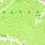 United States Geological Survey Henlawson, WV (1963, 24000-Scale) digital map