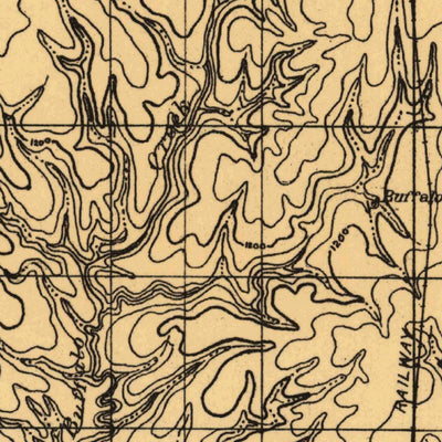 United States Geological Survey Hennessey, OK (1893, 62500-Scale) digital map