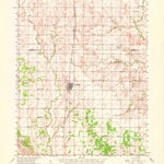United States Geological Survey Hennessey, OK (1956, 62500-Scale) digital map